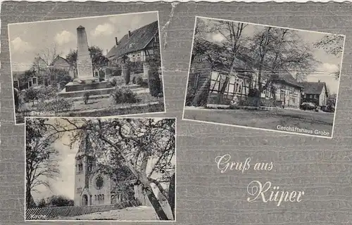 Rüper bei Braunschweig, Mehrbildkarte gl1964 G1942