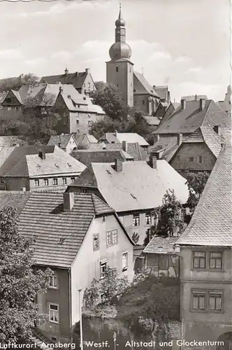 Arnsberg i.Westf., Altstadt und Glockenturm ngl G5661