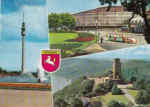 Dortmund, Mehrbildkarte ngl G0997