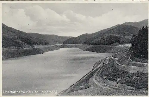 Bad Lauterberg im Harz, Odertalsperre gl1937 G2540