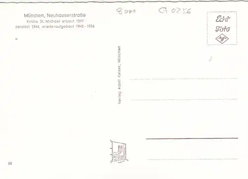 München, St.Mihael, Neuhauserstraße ngl G0256