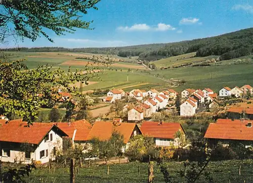 Friedland 9 Reiffenhausen, Blick von der Sandhecke glum 1960? G5729