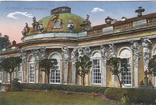 Potsdam. Schloss Sanssouci ngl G0422