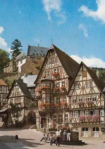 Miltenberg/Main, Marktplatz gl1985 G5578