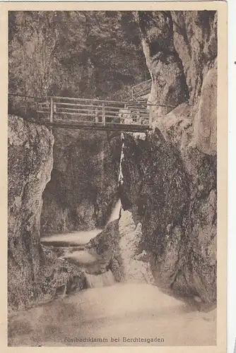 Almbachklamm bei Berchtesgaden ngl G3869