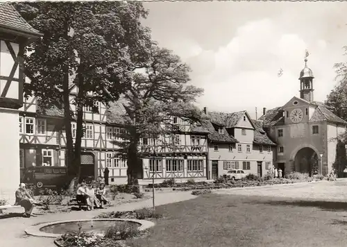 Bad Sooden-Allendorf, Werra, Soddener Tor gl1972 G2612