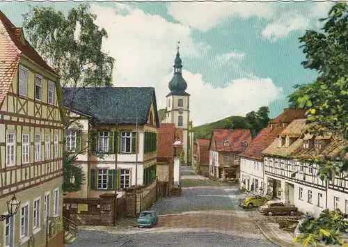 Gersfeld, Rhön, Marktplatz ngl G5808