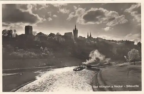 Bad Wimpfen a. Neckar, Silhouette bahnpgl1904 G1105