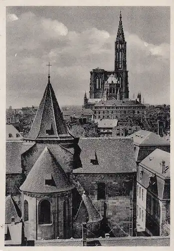 Straßburg, Blick auf das Münster ngl G0389