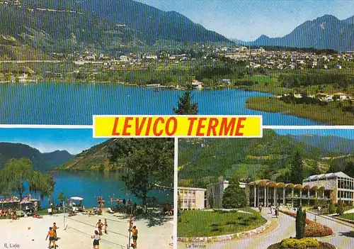 Levico Terme, Mehrbildkarte ngl G0533