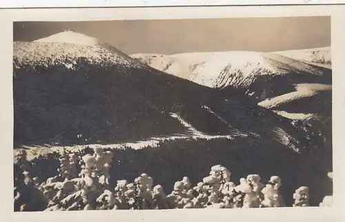 Riesengebirge, Blick vom Tafelstein nach der Schneekoppe ngl G0417