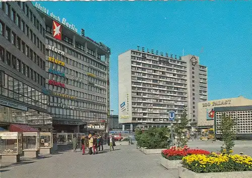 Berlin, Hochhäuser am Zoo, Breitscheidplatz ngl G1117