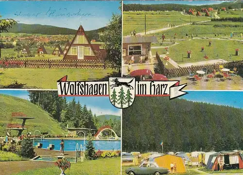 Wolfshagen, Harz, Mehrbildkarte gl1971 G5708