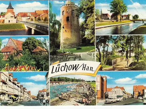 Lüchow/Han., Mehrbildkarte gl1978 G3173
