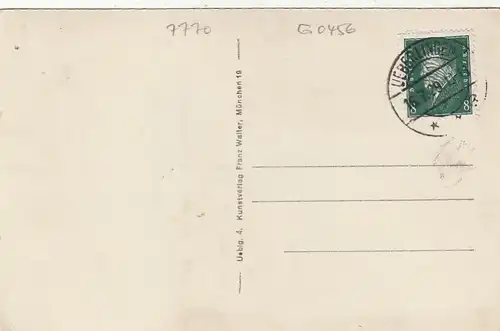 Überlingen am Bodensee, Abendstimmung an der Seestraße gl1929 G0456