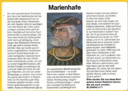 Marienhafe, Werbekarte ngl G2745