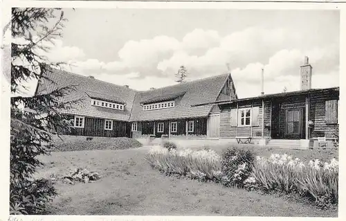 Hohegeiss, Hochharz, Heimathütte gl1954 G2285