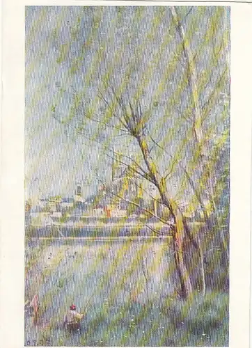 JEAN BAPTISTE-CAMILLE COROT, Stiftskirche in Mantes (Yvelines) ngl G0477