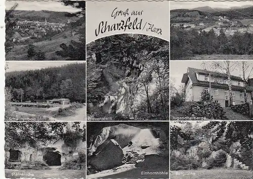Scharzfeld/Harz, Mehrbildkarte gl1962 G5807