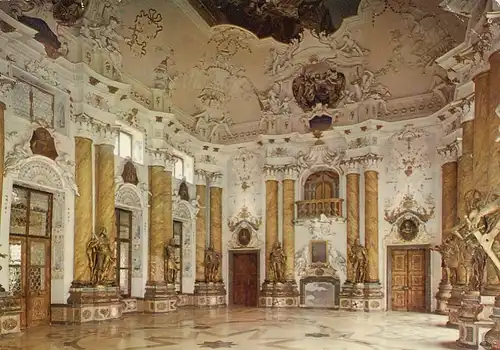 Ottobeuren, Benediiktinerabtei, Kaisersaal ngl G0488