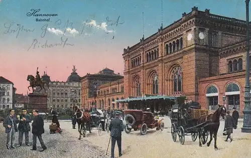 Hannover, Bahnhof feldpgl1914 G2778
