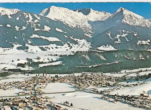 Fischen im bayr.Allgäu, Winter-Panorama ngl G0662