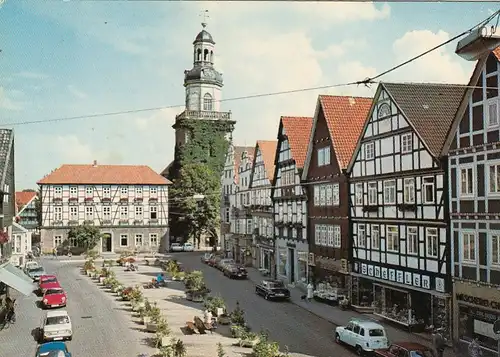 Rinteln (Weser), Marktplatz mit Kirche ngl G3395