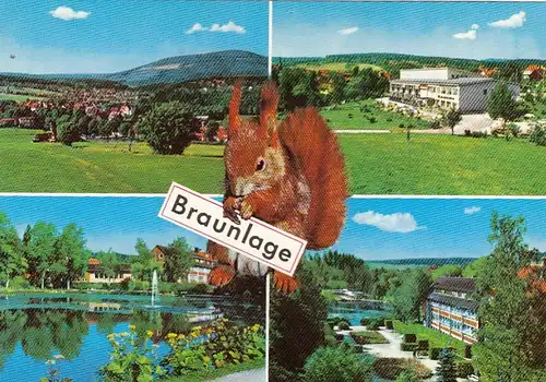 Braunlage/Oberharz, Mehrbildkarte ngl G2382