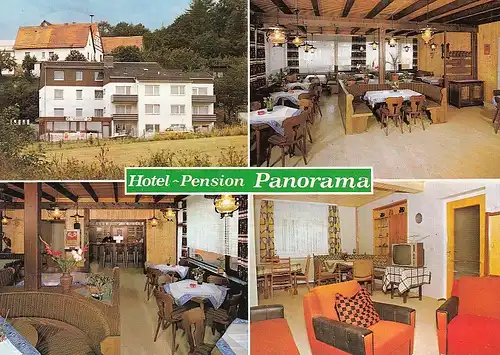 Knüllwald-Schellbach, Hotel-Pension Panorama ngl G5921