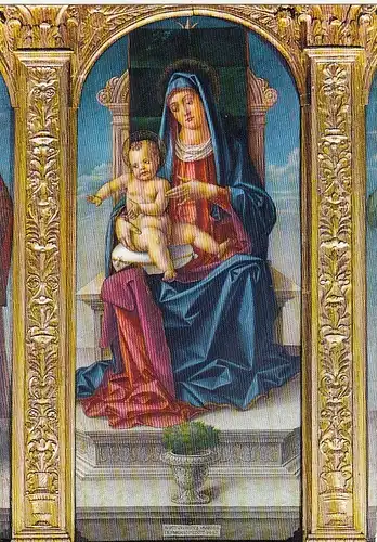 Venezia, Basilica dei Frari (Trittico) La Madonna della Salute ngl G0579