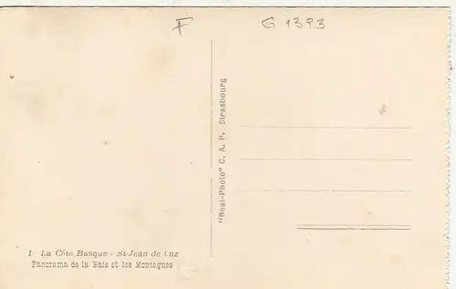 Saint-Jean-de-Luz, Panorama ngl G1393