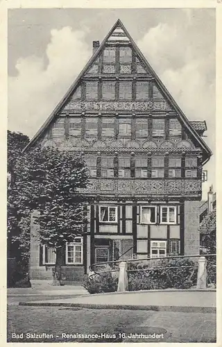 Bad Salzuflen, Renaissance-Haus 16.Jahrh. ngl G6089