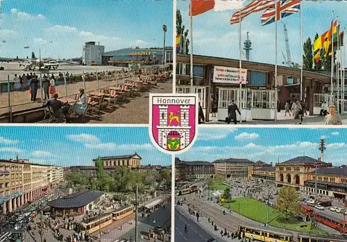 Hannover, Mehrbildkarte gl1967? G6125