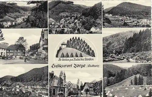 Zorge, Südharz, Mehrbildkarte gl1958? G2544
