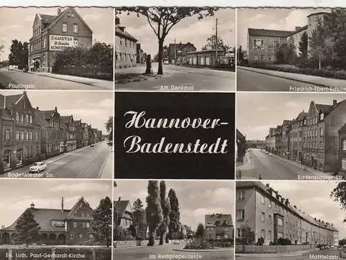 Hannover-Badenstedt, Mehrbildkarte gl1964? G6134