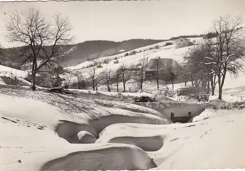 Todtnauberg, Schwarzwald, bei Schnee gl1966 G4325