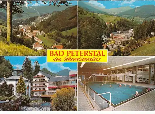 Bad Peterstal-Griesbach, Krankenhaus, Mehrbildkarte gl1978 G4335