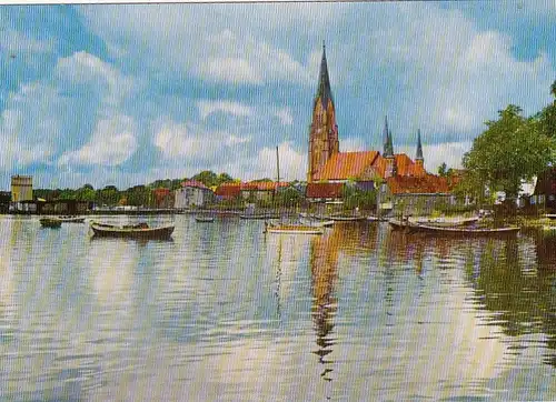 Schleswig an der Schlei, Holm mit Blick auf den Dom ngl G0947