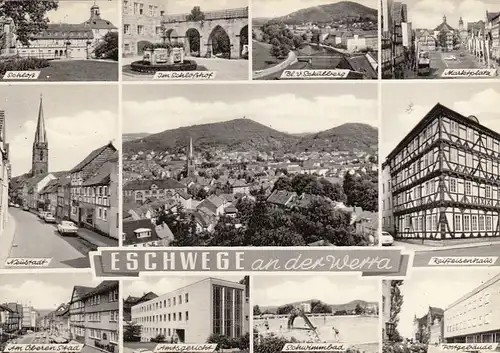 Eschwege, Werra, Mehrbildkarte gl1979 G2625