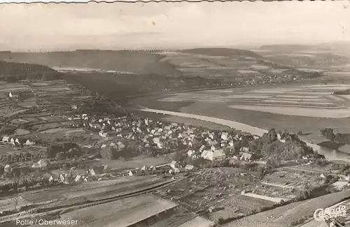 Polle Oberweser, Gesamtansicht gl1962 G2644