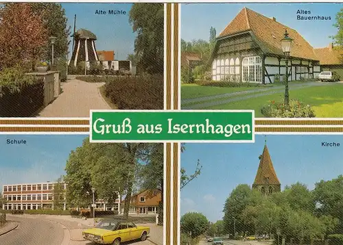 Isernhagen, Mehrbildkarte ngl G3128