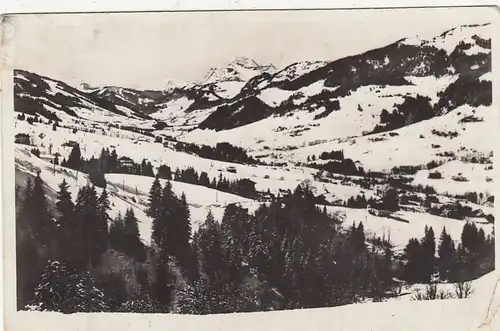 Mégéve, Le Val d'Arly et le Mont Charvin glum 1930? G1528