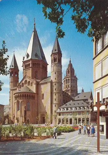 Mainz am Rhein, Dom, Ostchor gl1902 G1570