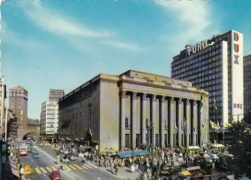 Stockholm,Kungsgatan och Konserthuset ngl G1583