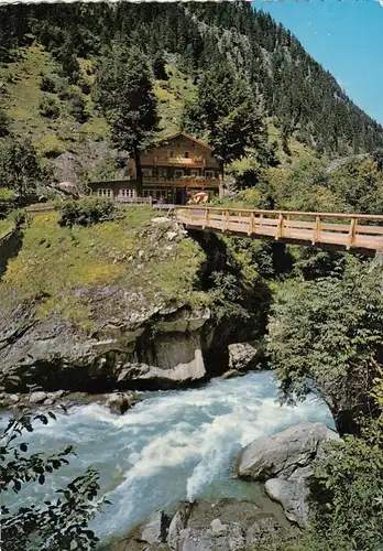 Gasthof Karlsteg, Post Ginzling, Zillertal, Tirol glum 1970? G4393