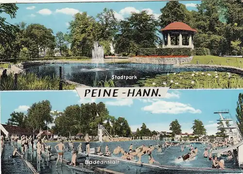 Peine - Hann., Mehrbildkarte gl1967 G3219