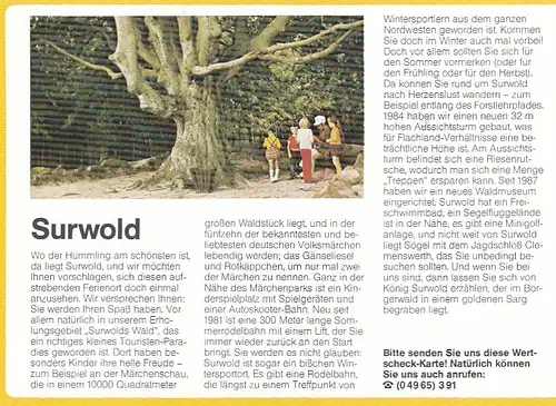 Surwold, Werbekarte ngl G2775