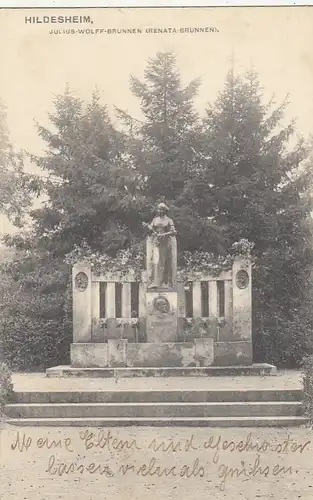 Hildesheim, Julius-Wolf-Brunnen (Renata-Brunnen) gl1916 G3272