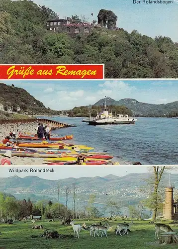 Remagen am Rhein, Mehrbildkarte ngl G1054