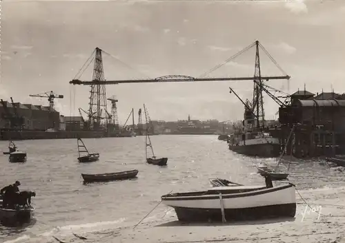 Nantes (Loire-Inférieur) La Loire, Le Pont transbordeur ngl G1080